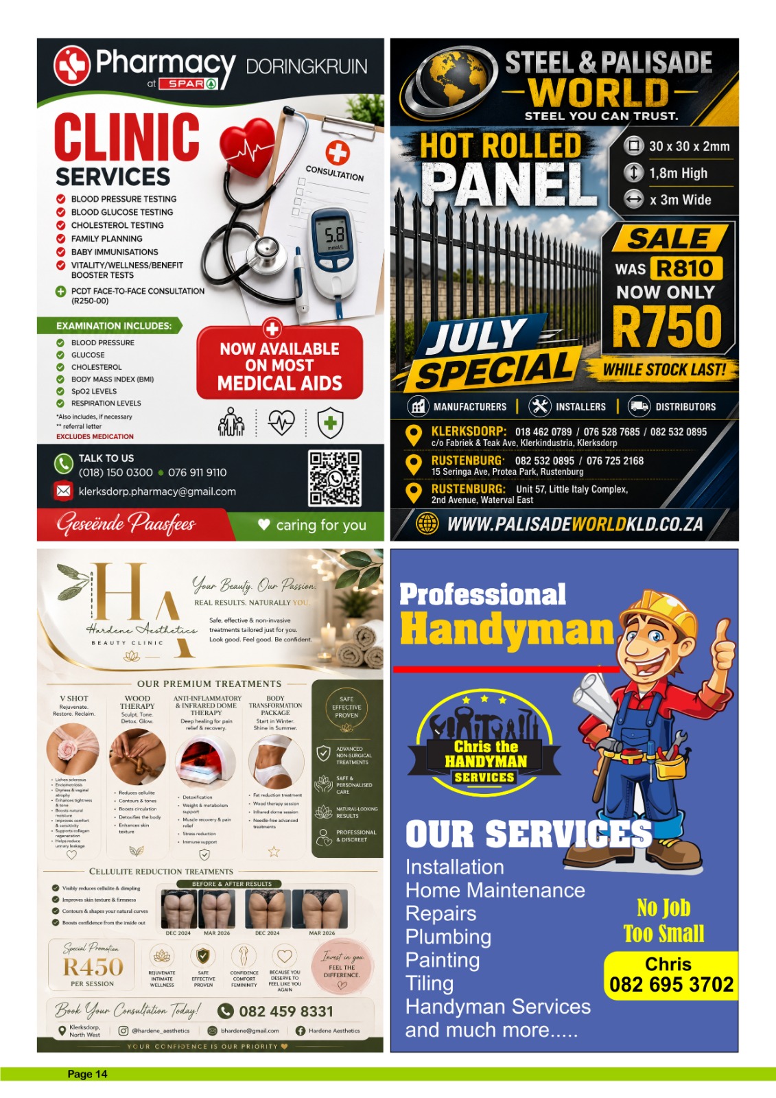 Clinic Services & Steel World